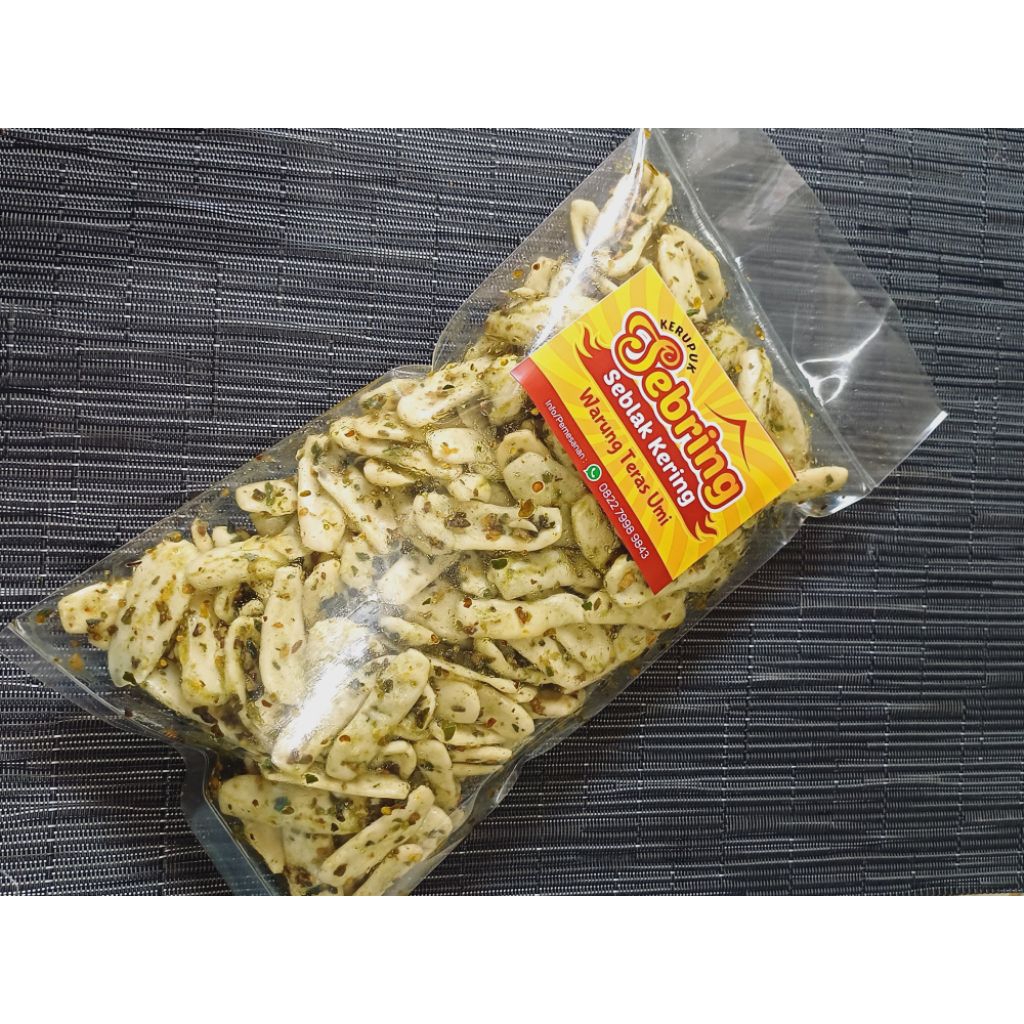 

Sebring Cabe Ijo Kerupuk Ikan Tenggiri