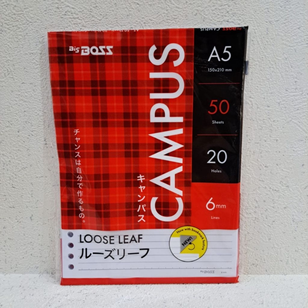 

Loose Leaf Big Boss A5 50 Lembar