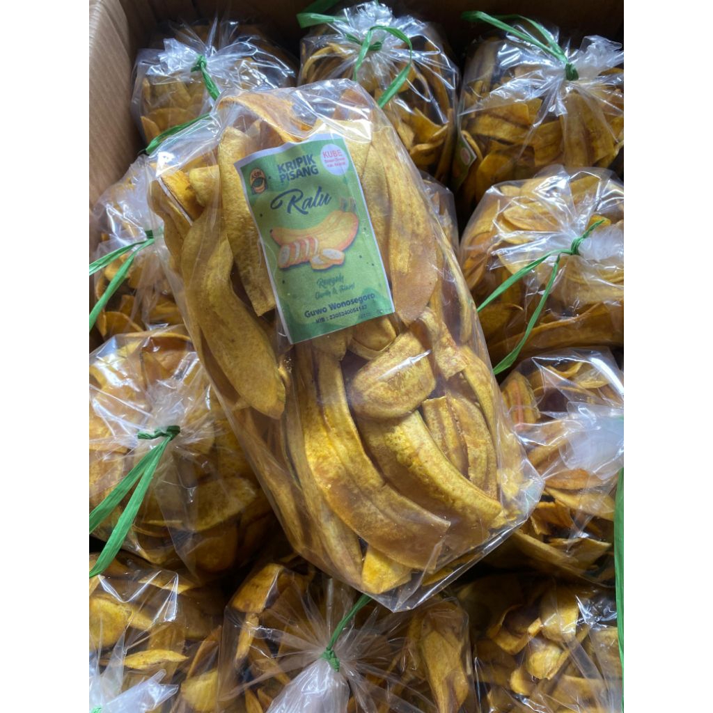 

KERIPIK PISANG RATU 500GR