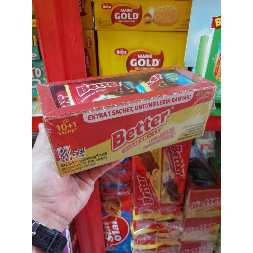 

BETTER SANDWICH BISKUIT 27 GR