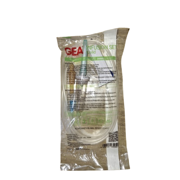 Infusion Set Anak / Infus Set Anak / Selang Infus Anak /Infus Anak GEA