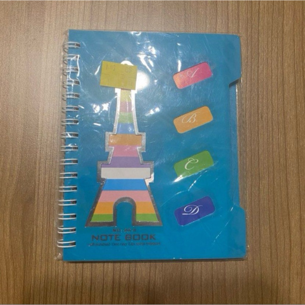 

Notebook Paris Ukuran A6 Bergaris