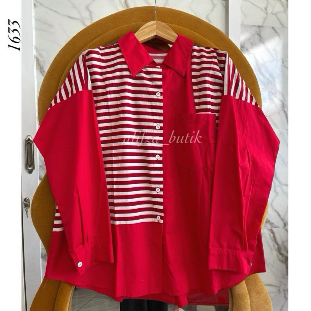 ALIFZA- Kemeja Merah putih 17 agustus