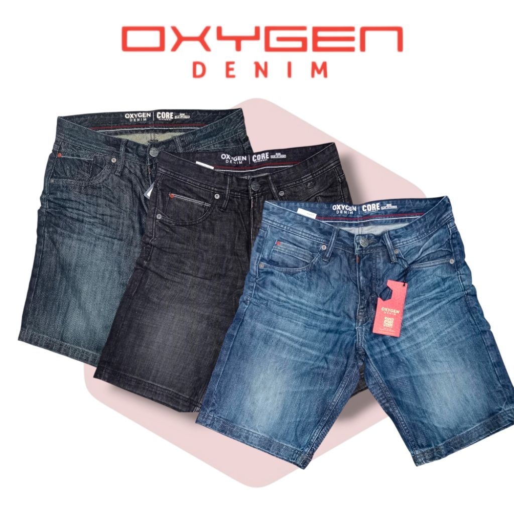 Celana Pendek Jeans OXYGEN ORIGINAL
