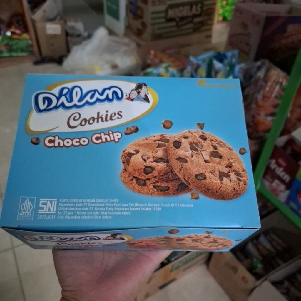 

dilan cookies choco chip box + buble warp