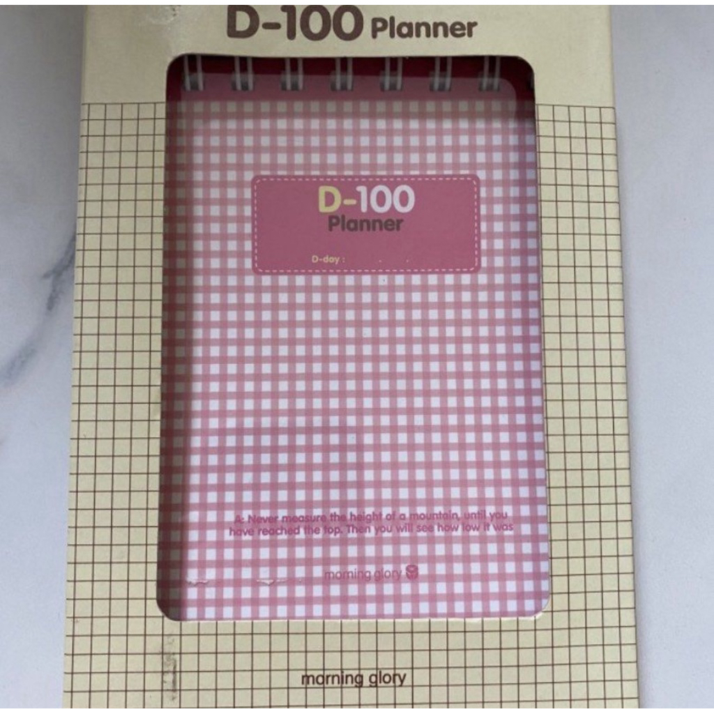 

Buku Planner List 100 Hari Warna Pink
