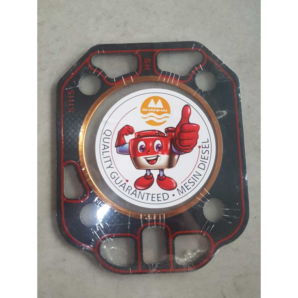 Promo Gasket Cylinder Head S1115 Shanhai Packing Kop S1115 Packing Cylinder Head S 1115 4H Silicon