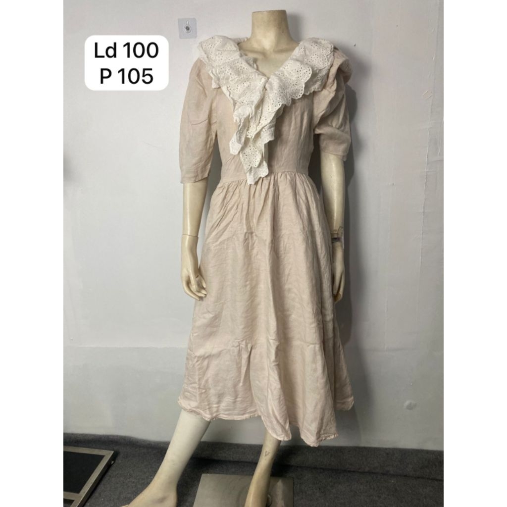 Gamis / dress wanita lengan panjang dan lengan pendek