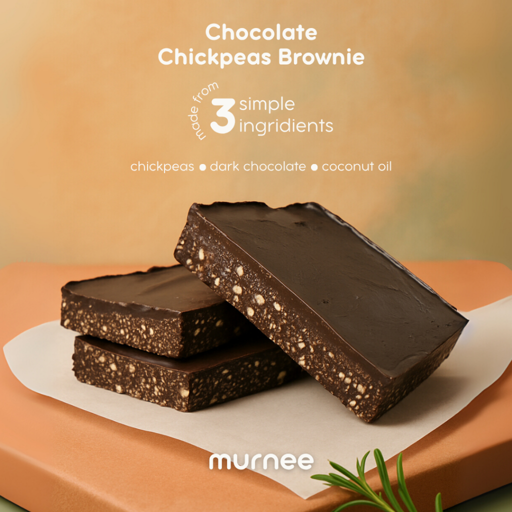 

Murnee Chocolate Chickpea Brownie TANPA TEPUNG | Brownies TANPA TEPUNG Hanya 3 Bahan Simple