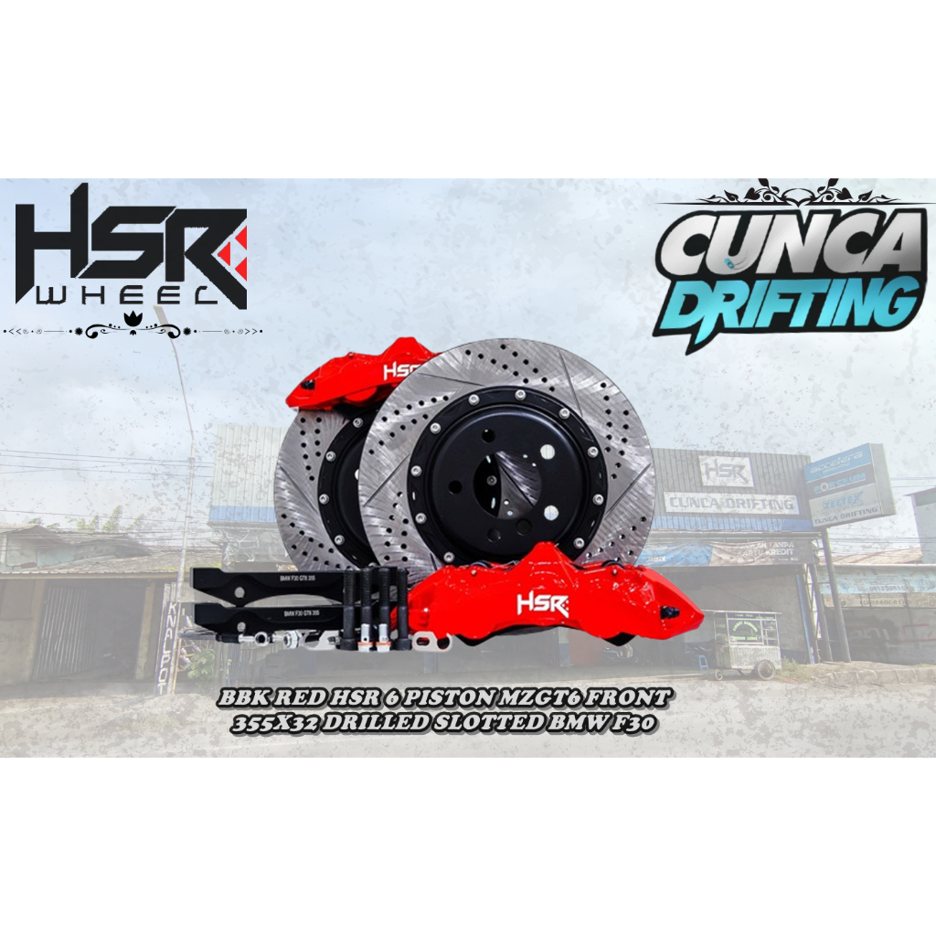 BBK (BIG BRAKE KIT) 6 PISTON UNTUK BMW F30 FREE PEMASANGAN