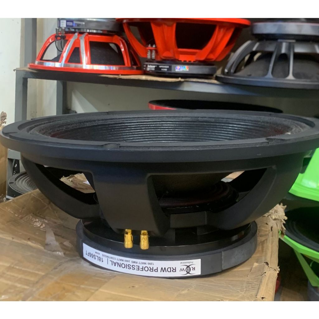 Speaker RDW 18LS66 FT 18" 1200 - 2400 WATT VOICE COIL 5" 18LS-66