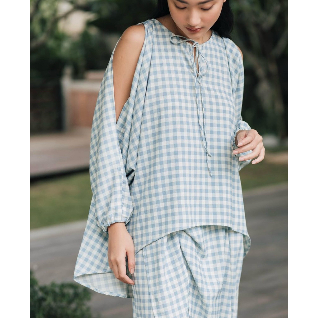 Preloved- barang mantan baju one set 1 set atasan bawahan dress Lebaran