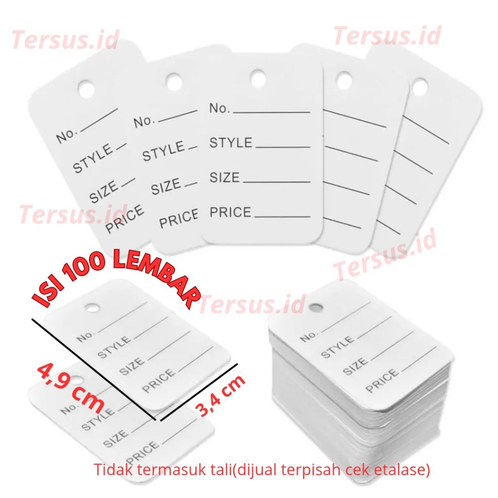 

HANGTAG/HANDTAG LABEL BAJU DLL/HANTAG/HENTEK/PRICE TAG/hangtag/label harga/label baju/label baju toko/hangtaq murah teq baju murah