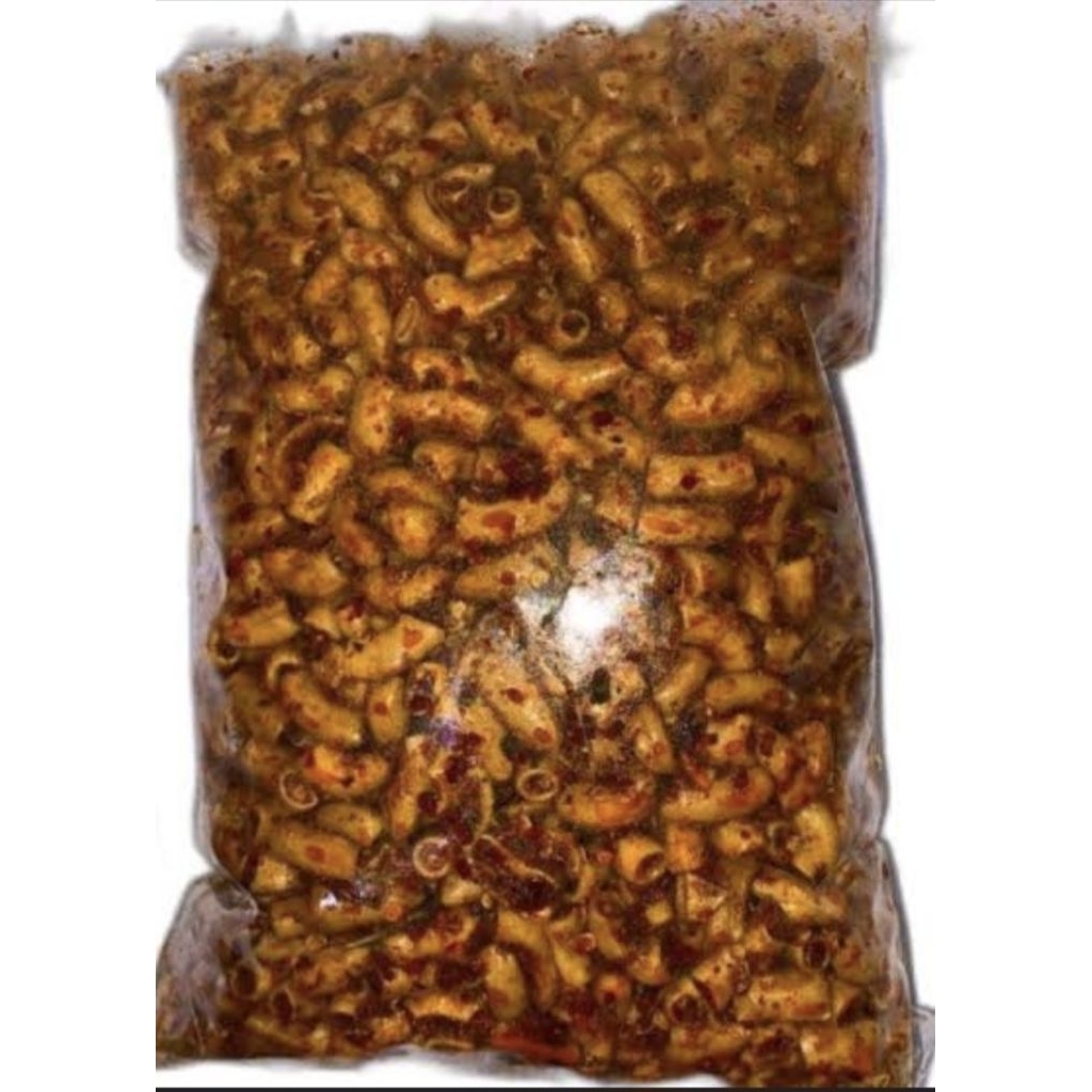 

SAN'S SNACK - MAKARONI BANTET PEDAS DAN ORIGINAL 1KG TERMURAH