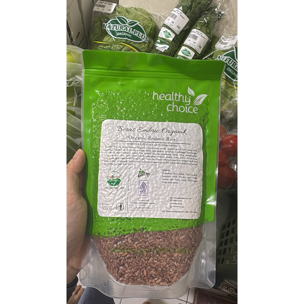 

Healthy Choice Beras Merah Cempo Organik 500gr