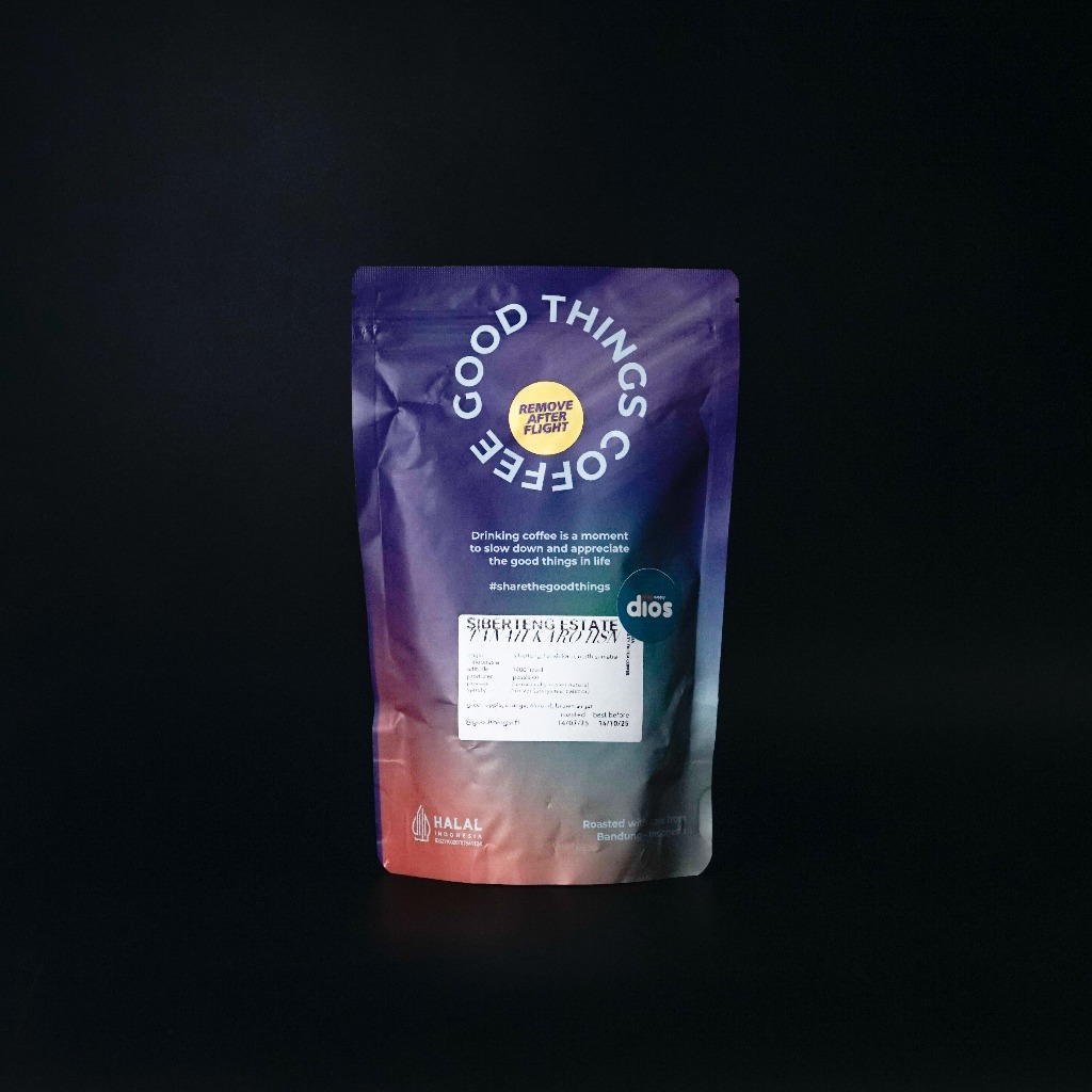 

Siberteng Estate Tanah Karo HSN - Good Things Coffee - Hermetically-Sealed Natural - Filter Coffee - 200gr