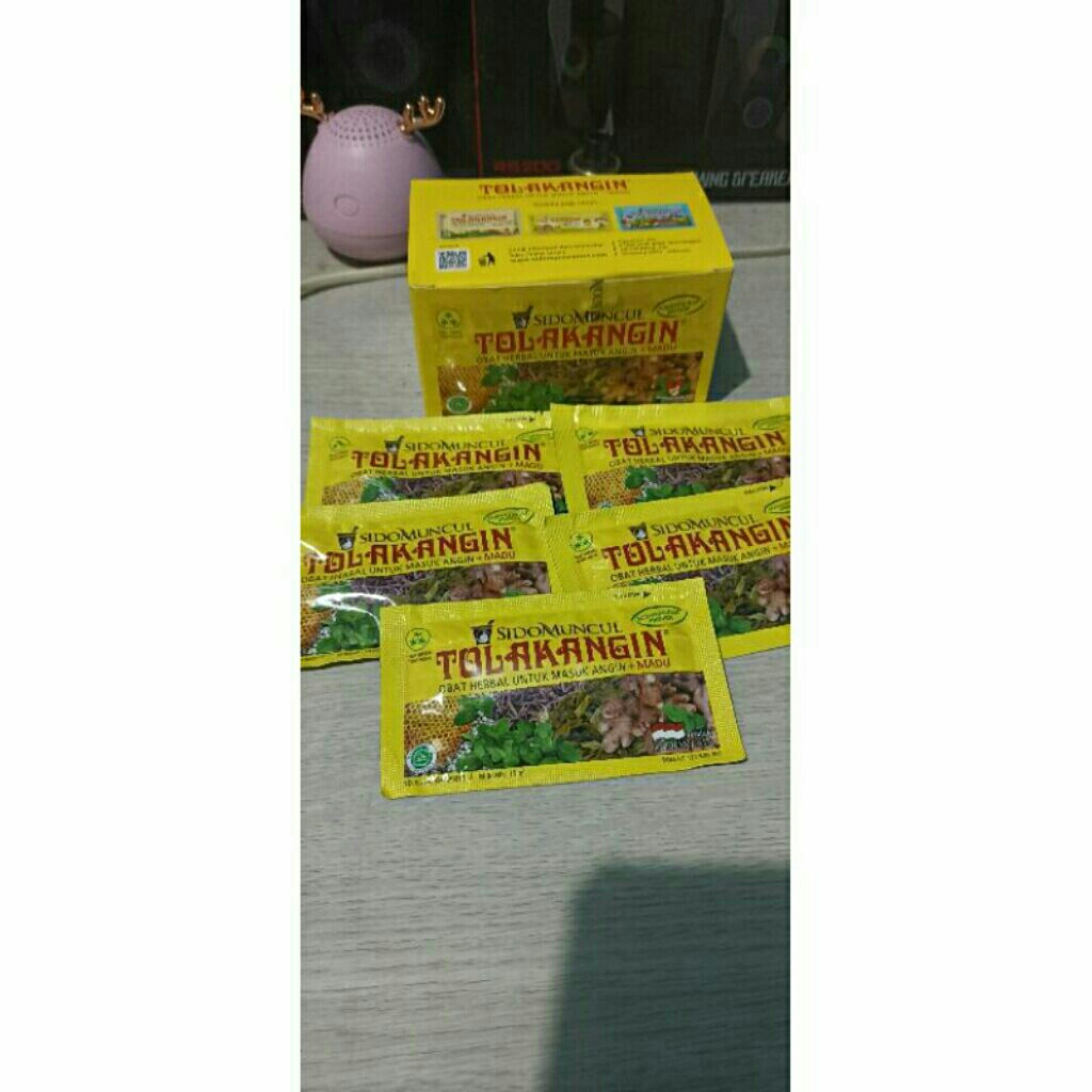 

Tolak angin cair sidomuncul isi 12 saset