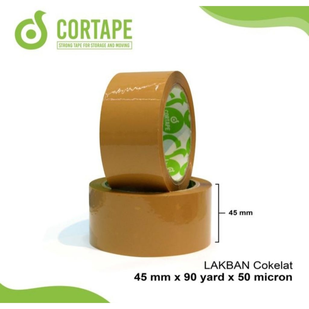 

LAKBAN COKLAT 45 mm x 90 yard