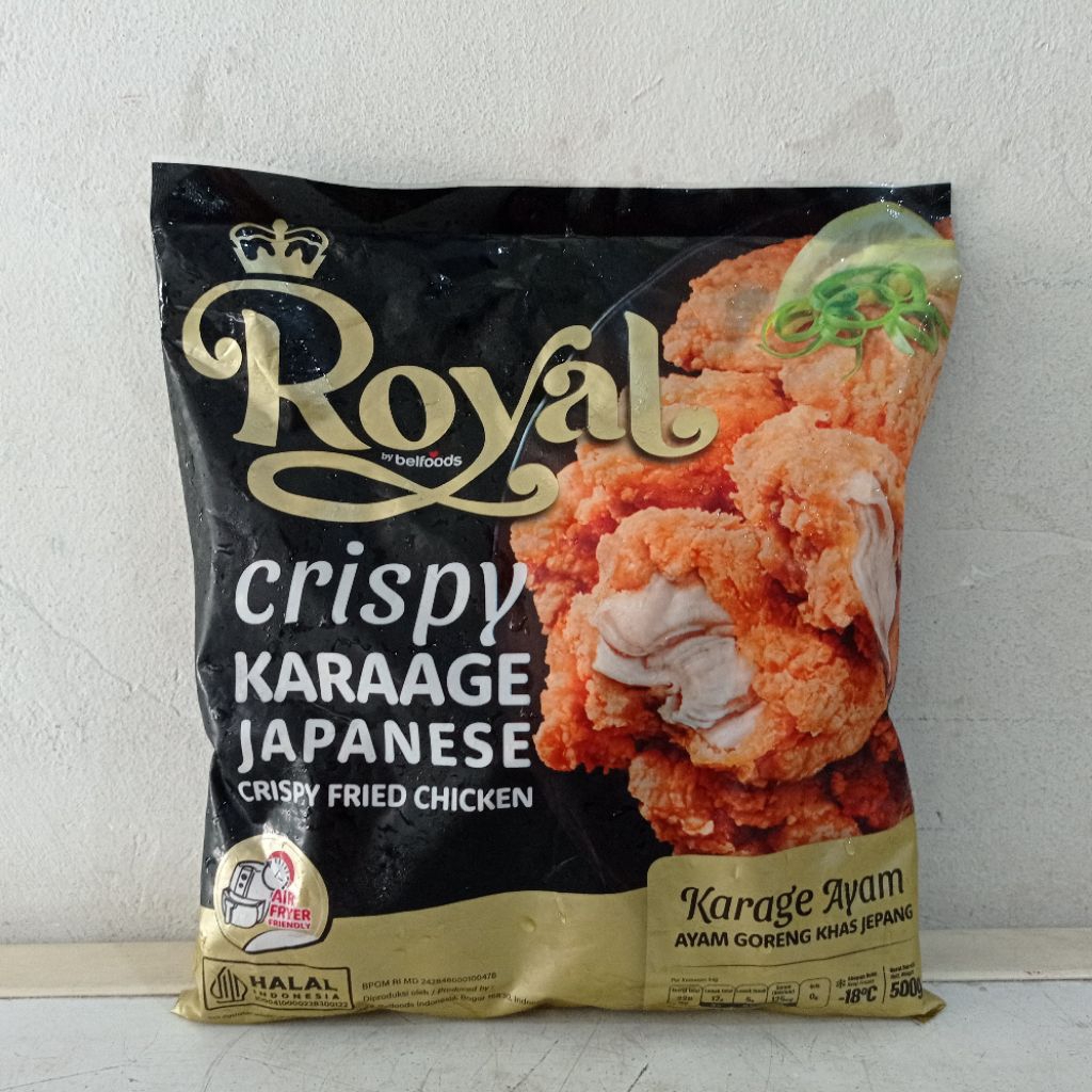 

Royal crispy karaage japanese 500 gram | ayam karage | ayam goreng khas jepang