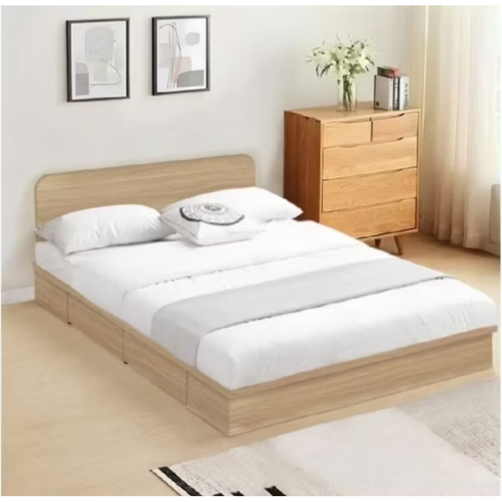DIVAN KASUR LACI Modern Kayu Asli 120x200,140x200, 160x200, 180x200, 200x200 Kuat Kokoh Multifungsi 