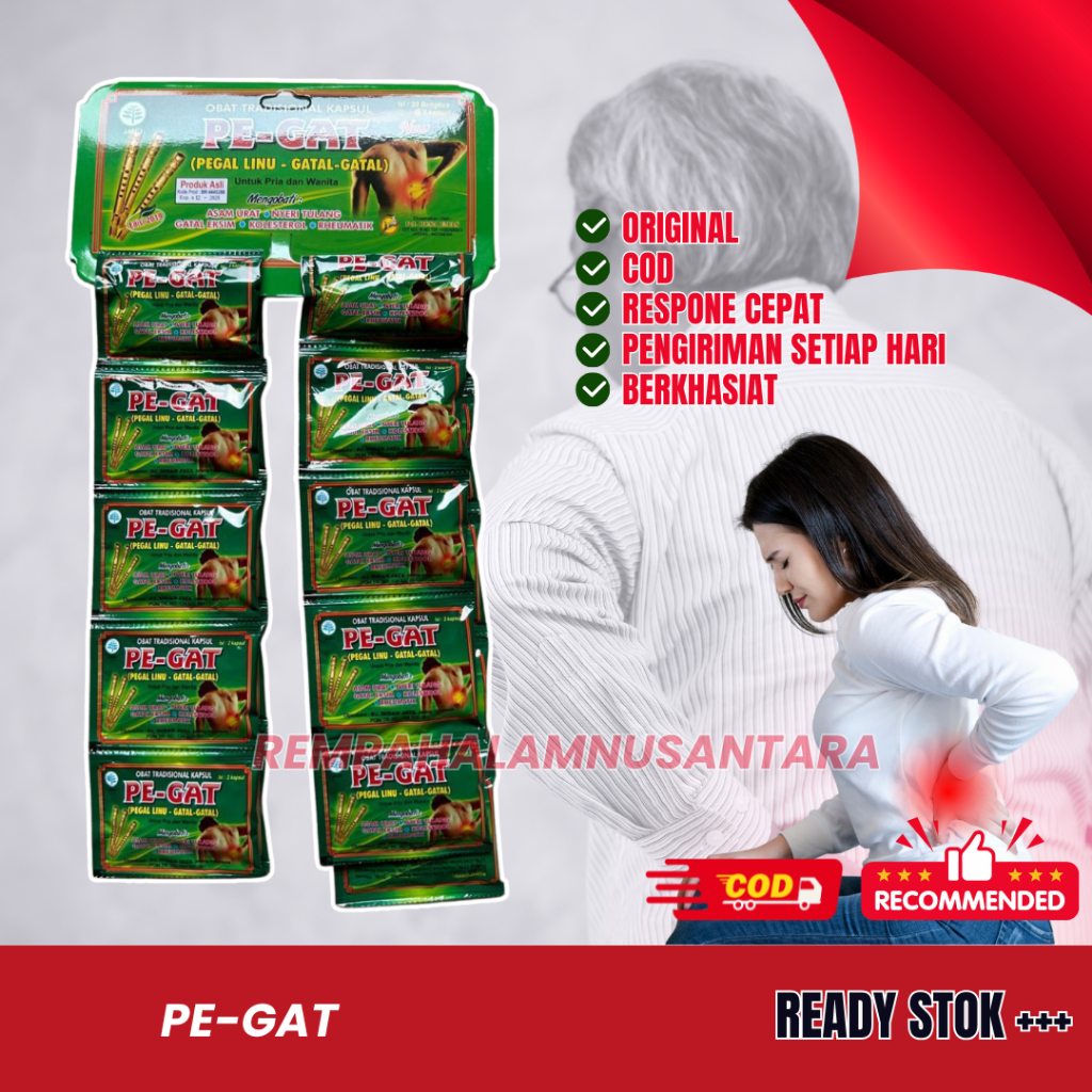 

Pegat Original Kapsul Pegal Linu 20 Sachet
