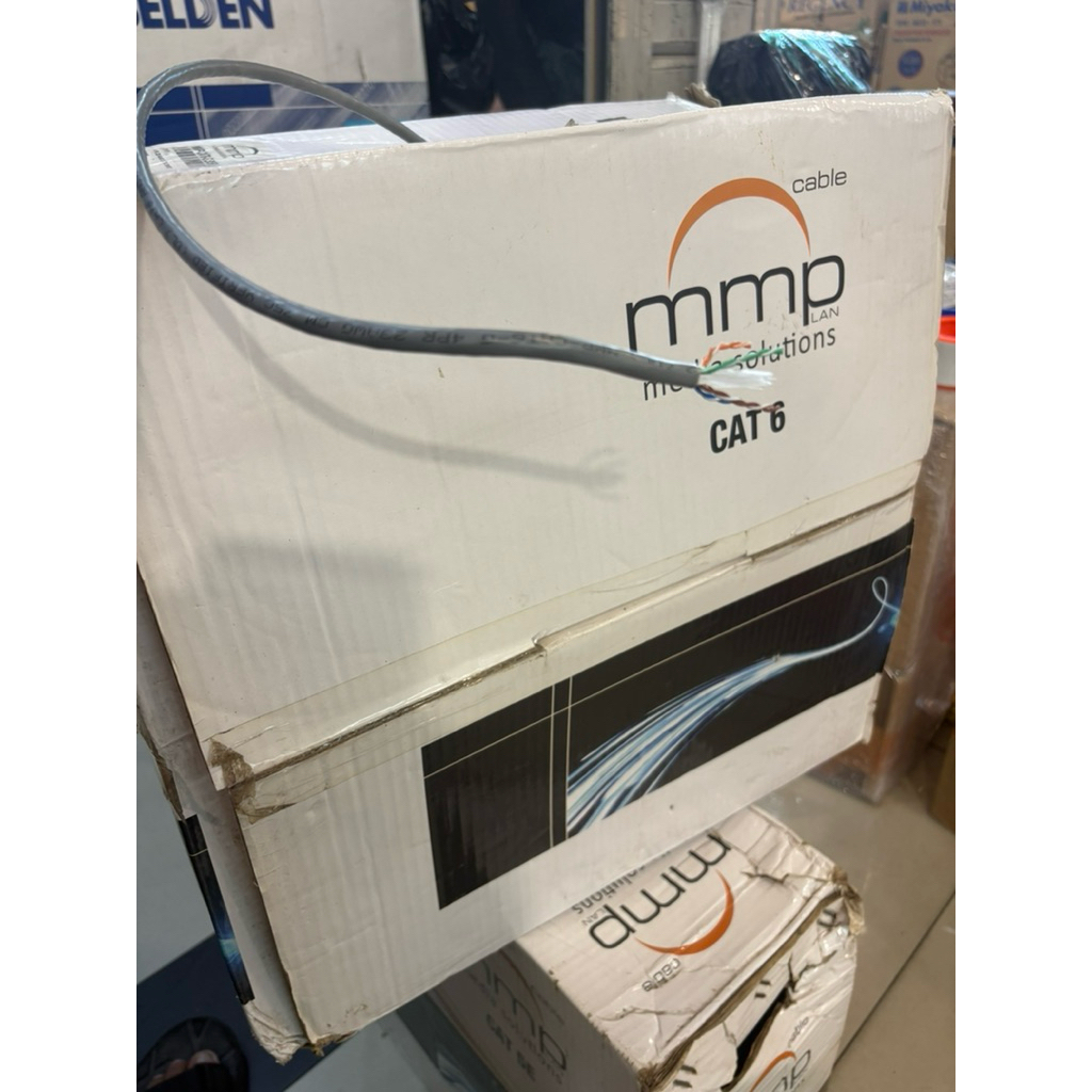 Kabel LAN cat 6 kabel data cat 6 mmp meteran