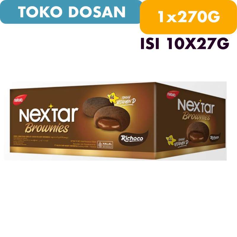 

Nextar Brownies Box Isi 10pcs EXP 2026