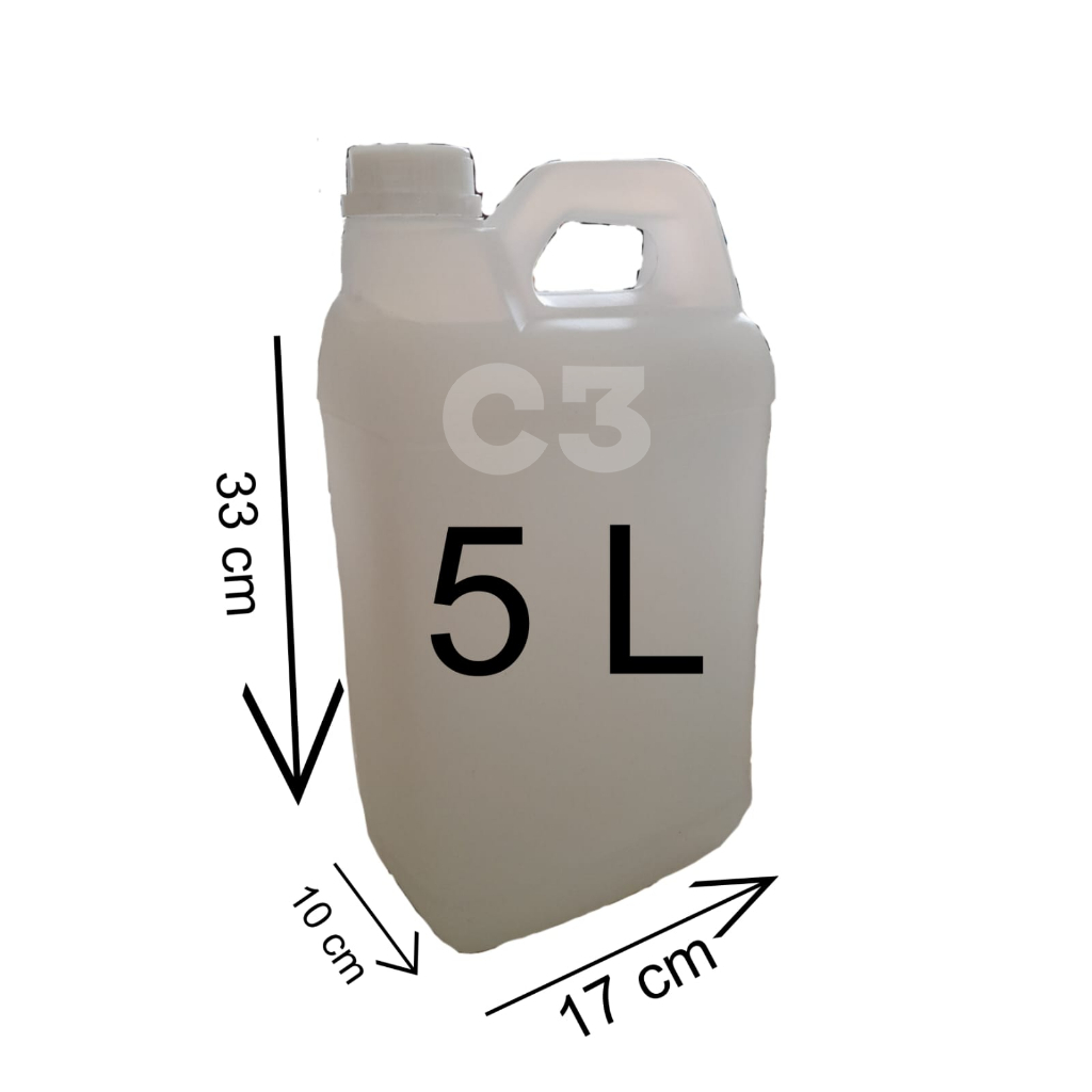 JERIGEN 5 LITER + TUTUP BESAR PER 1 PCS