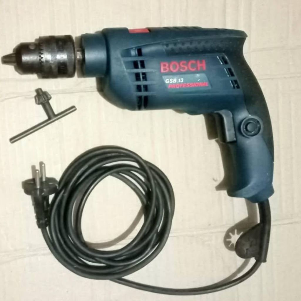 mesin bor 13mm double beton bosch gsb 13 bor listrik bekas