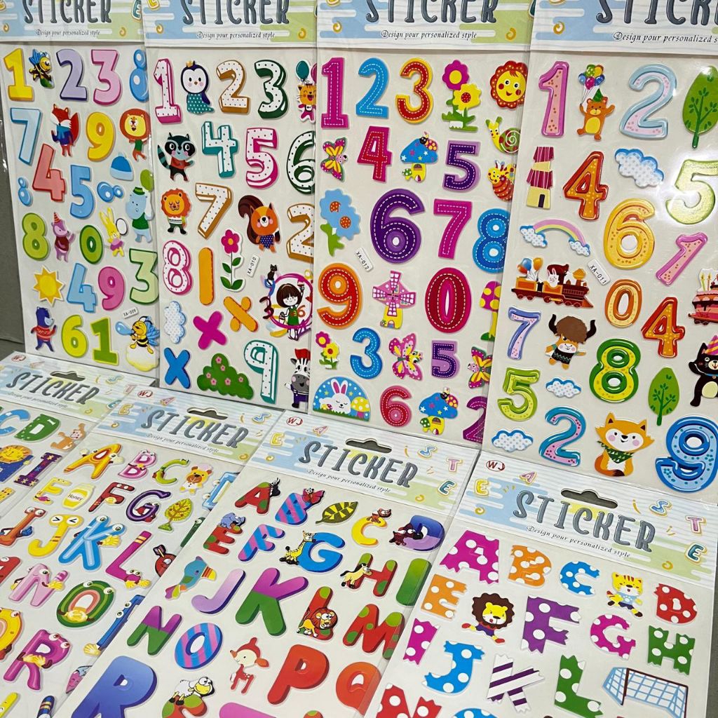 

Stiker Alfabet / Stiker Dekorasi / Stiker Menghias