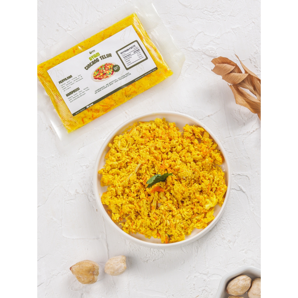 

Ayam Cincang Telur 100 gr by MPASI Corner