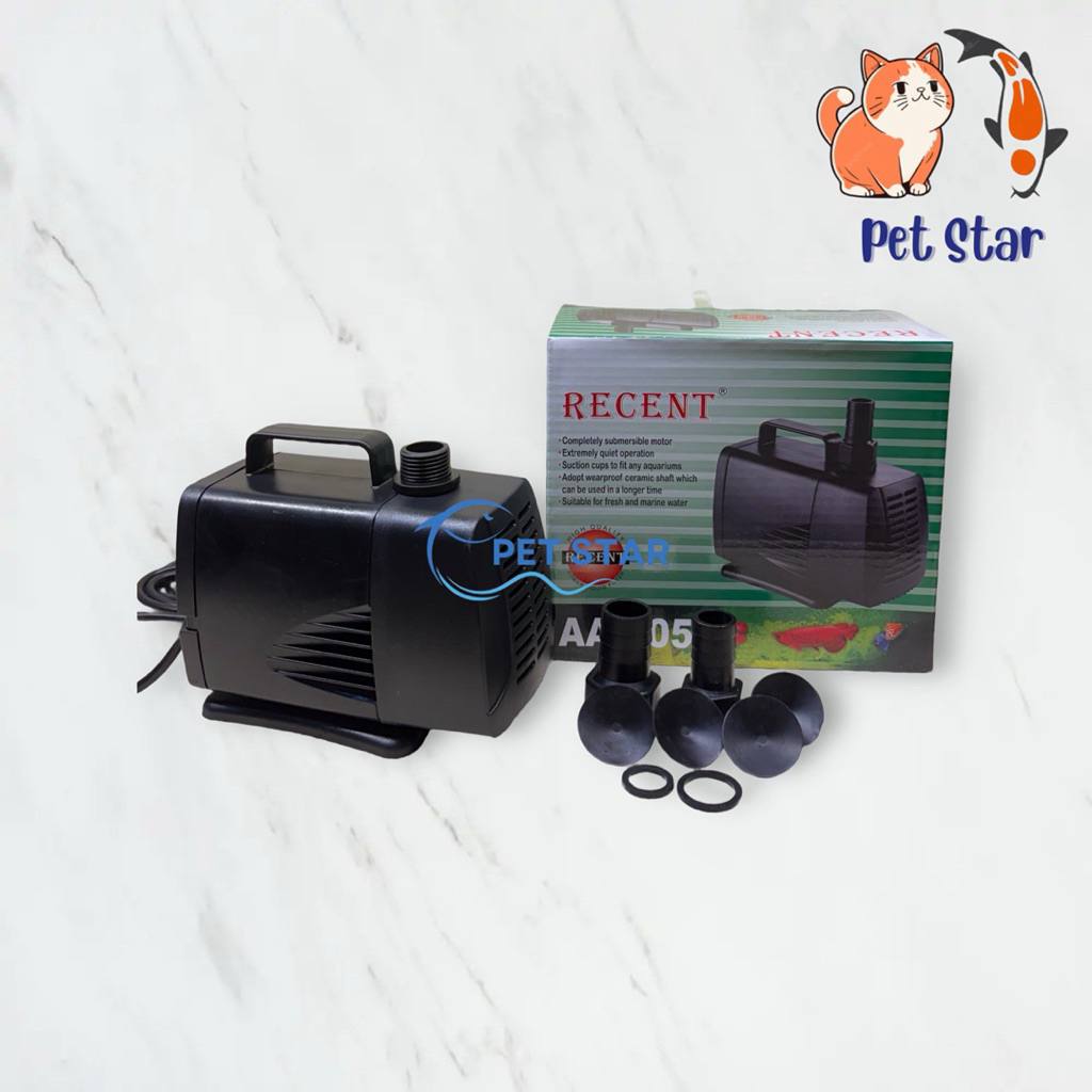Pompa Air Celup Kolam Recent AA 105 / Submersible Pump AA 105 Aquarium Kolam / Recent AA 105