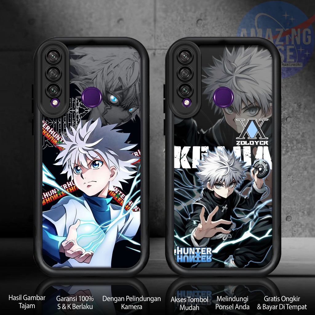 Case Premium Compatible For HUAWEI Y6P 2020  Motif KILUA Casing Softcase Glossy Anti Jamur