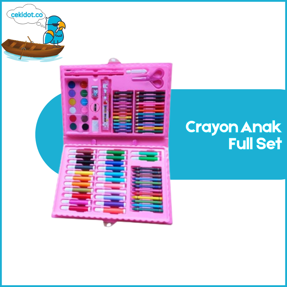 

Cekidot Crayon Anak Full Set Banyak Warna/Alat Menggambar Anak Y1037