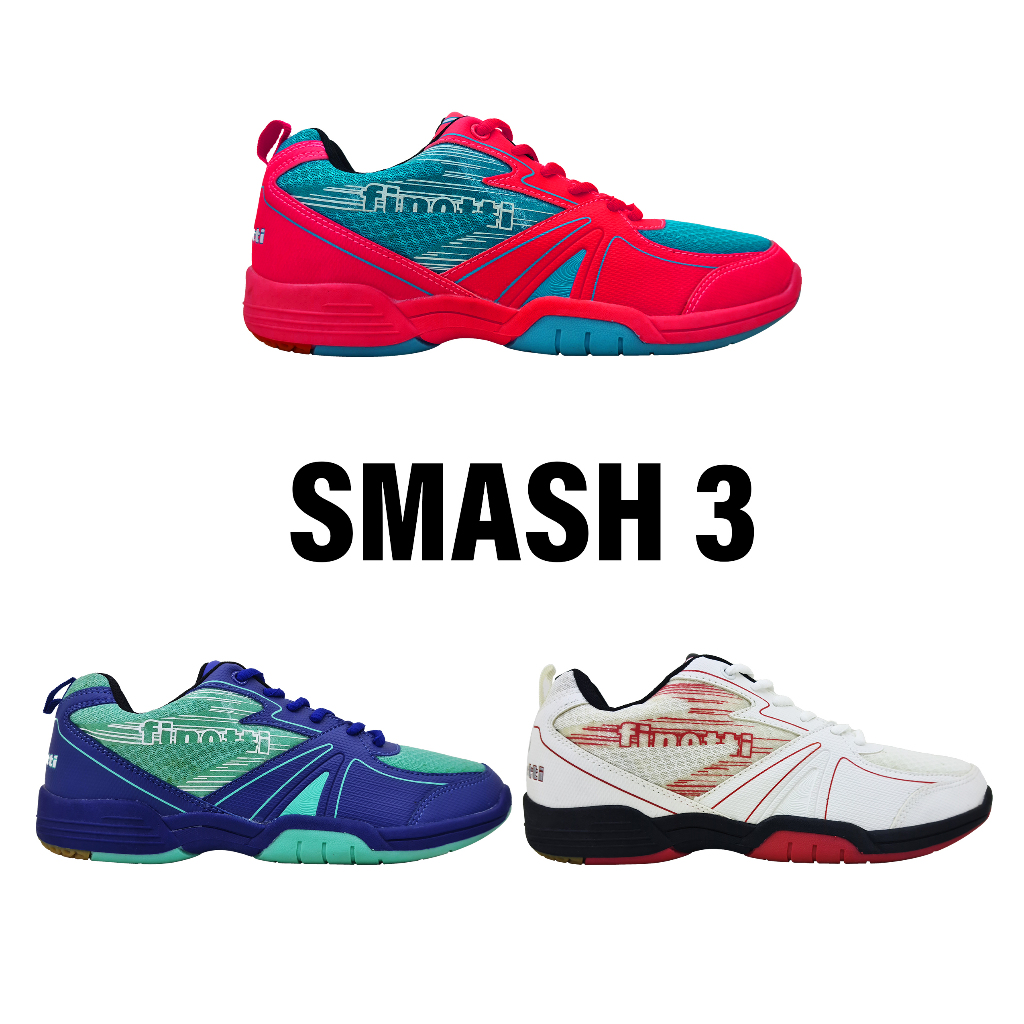 BestPromo Sepatu Badminton / Bulu Tangkis Finotti Smash 1 2 3 5