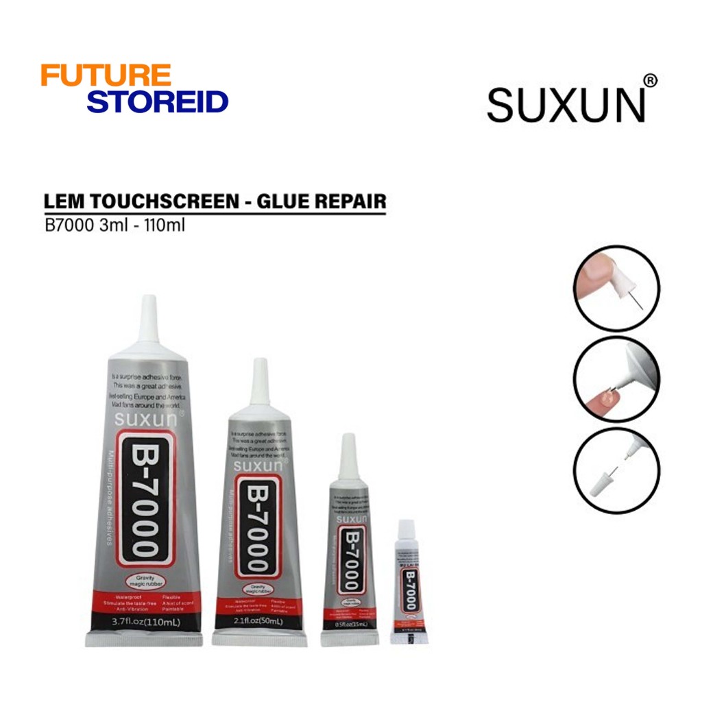 

SUXUN B7000 Lem jelly Lem LCD Touchscreen Lem Touch screen Bening Perekat Glue Jelly Adhesive Repair Tool Back Cover Super Glue Original