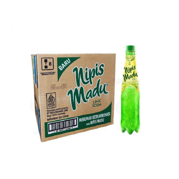 

NIPIS MADU LIME SODA 330ML - 1 KARTON [12 BOTOL]