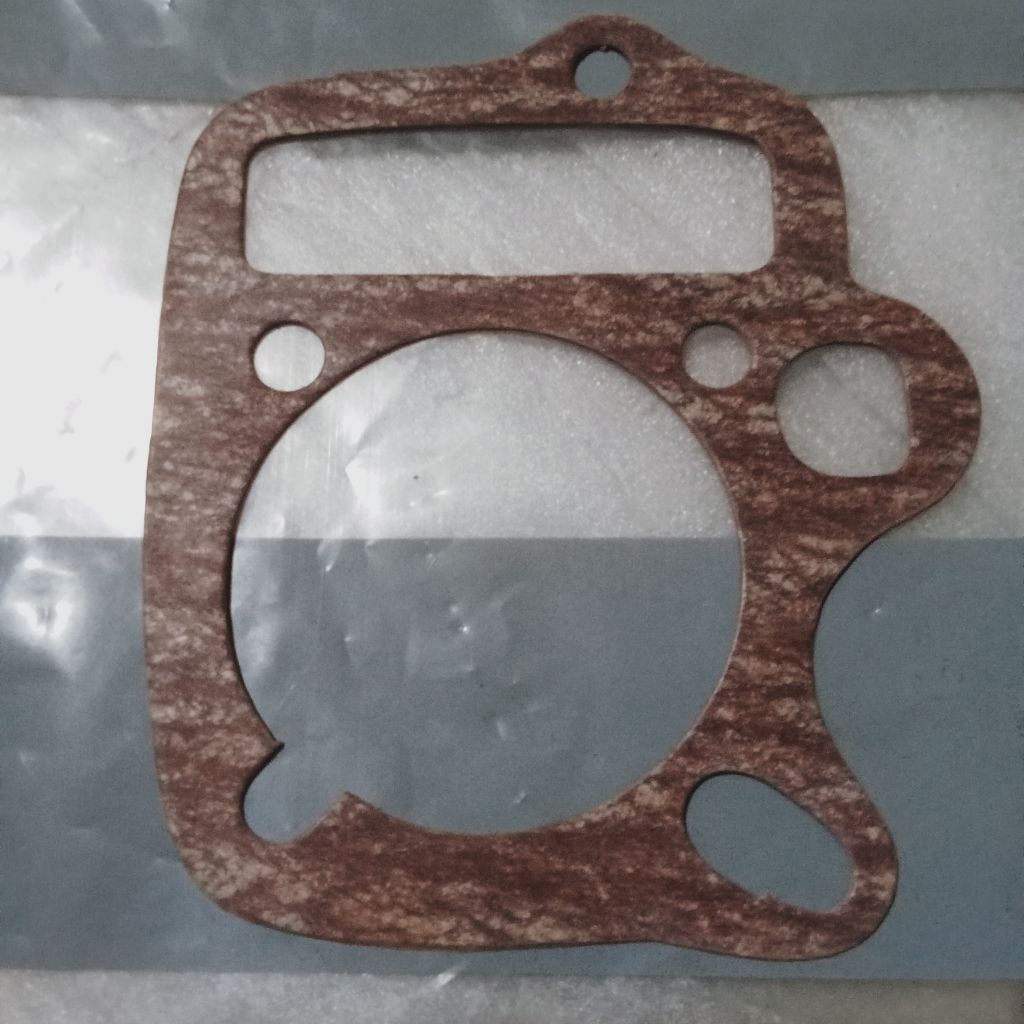 PAKING GASKET PERPAK BLOK BAWAH LEGENDA GRAND ORI ORIGINAL HONDA AHM