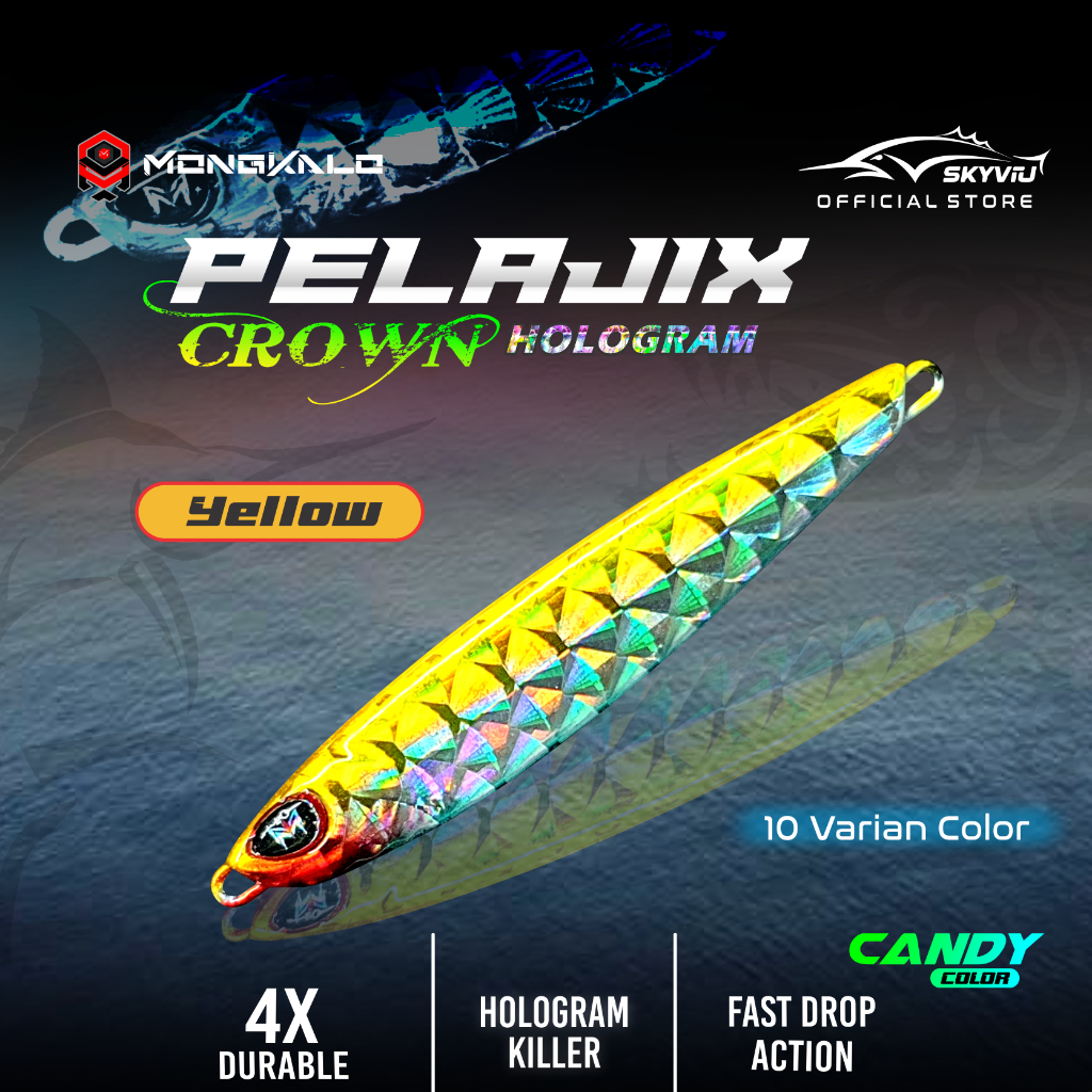 Mongkalo Pelajix Kipas noGID noMotif Candy 30 Kuning