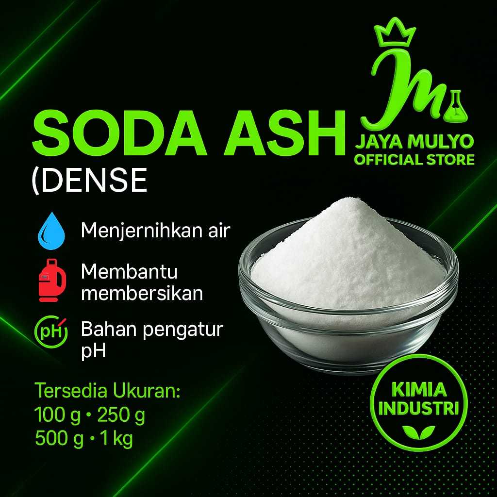 

Soda Ash Dense 250 gr / Natrium Karbonat / Sodium Karbonate