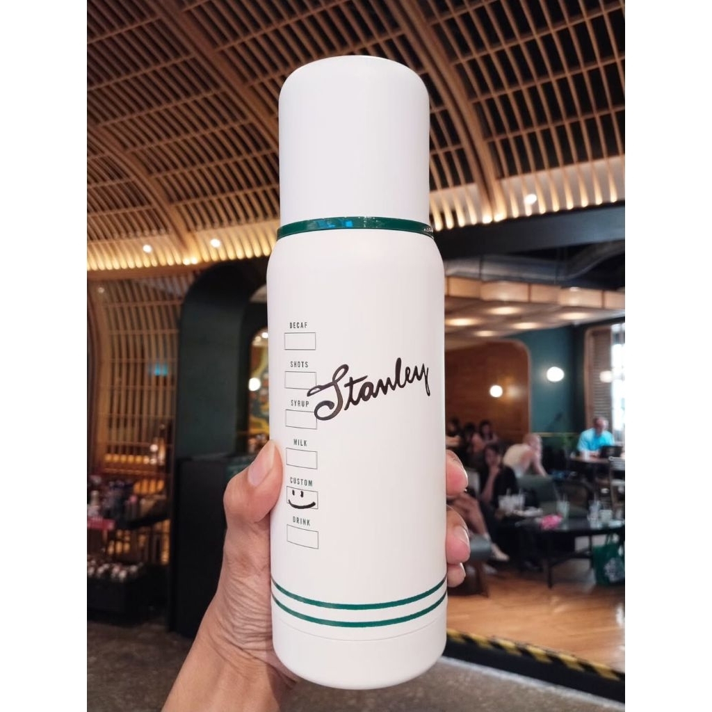 Starbucks GREEN SERIES Stanley White 17oz 502ml LIMITED EDITION