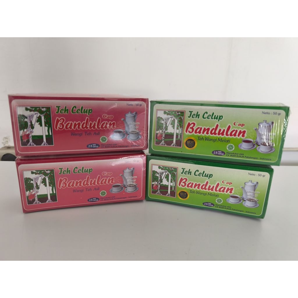 

Teh Bandulan Celup Teh Asli - Wangi Melati isi 25 pcs 50 gr