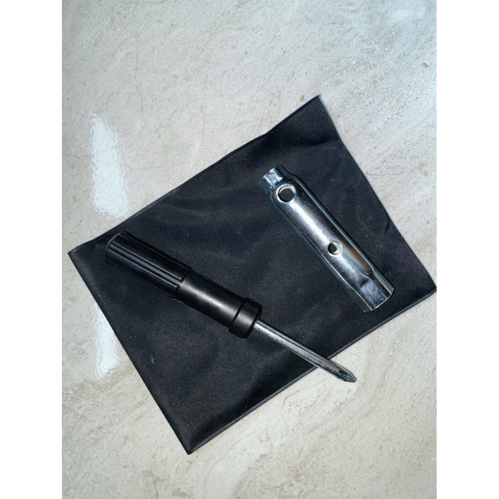 Toolkit Kunci Busi Motor Universal Original AHM - Toolkit Set Motor Honda Matic Bebek Vario Beat Sco