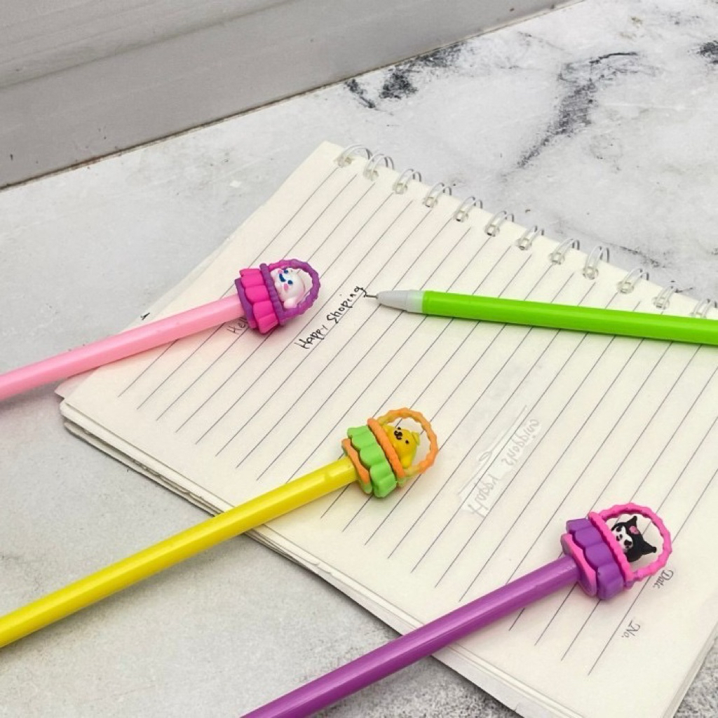 

PULPEN GEL HITAM SANRIO KARAKTER / PENA GEL HITAM / PULPEN HITAM KARAKTER LUCU