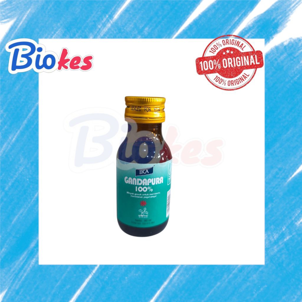 MINYAK GANDAPURA IKA 60ML minyak oles pereda nyeri dan pegal-pegal