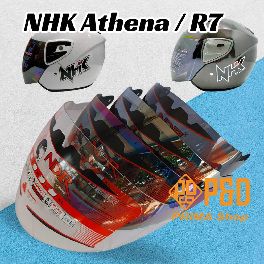 Kaca helm NHK Athena, Visor Helm Nhk R7