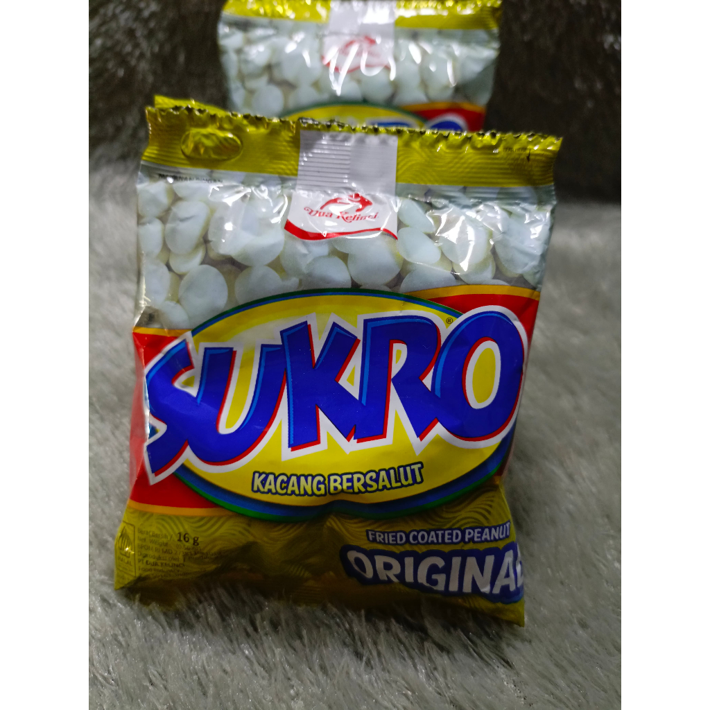 

Sukro Kacang Bersalut Peanut Original Dari Dua Kelinci 1Renteng isi 10bngks