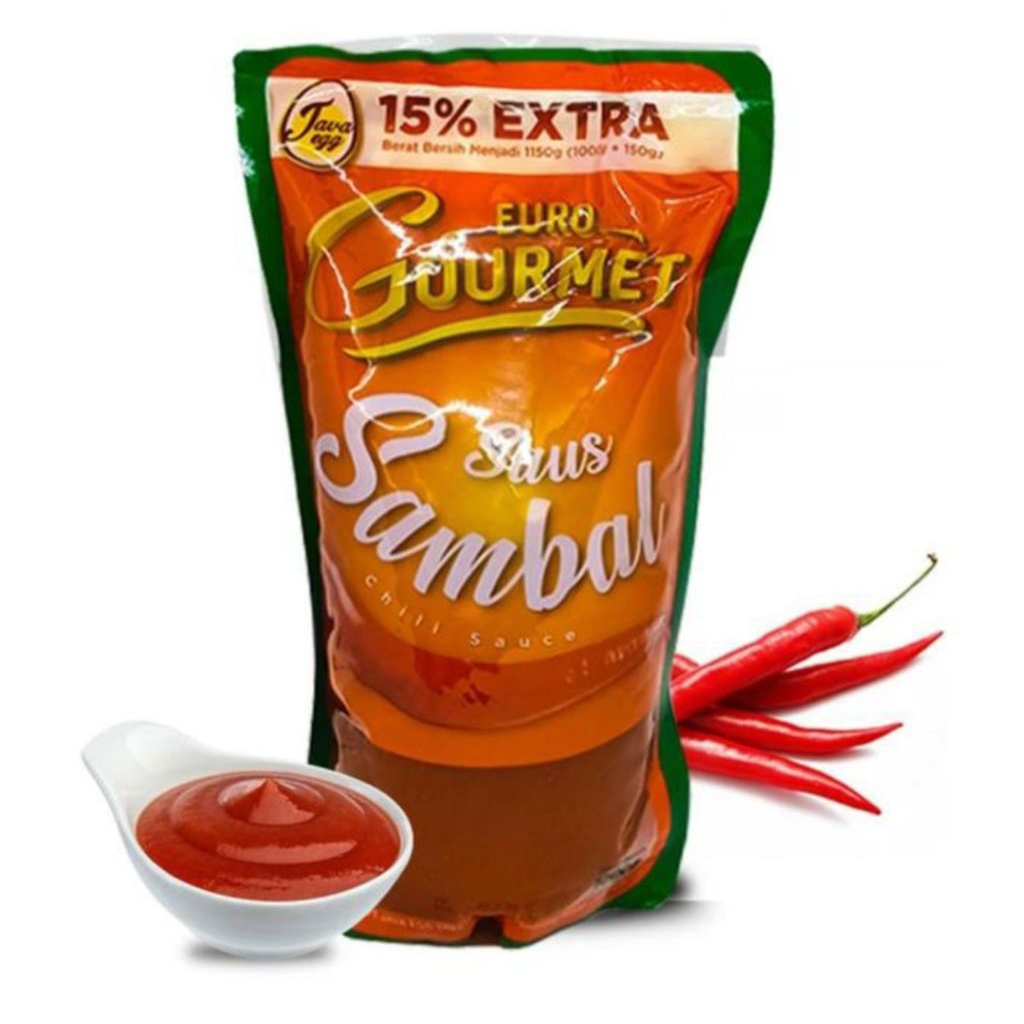 

Euro Gourmate Saus Sambal 1 Kg