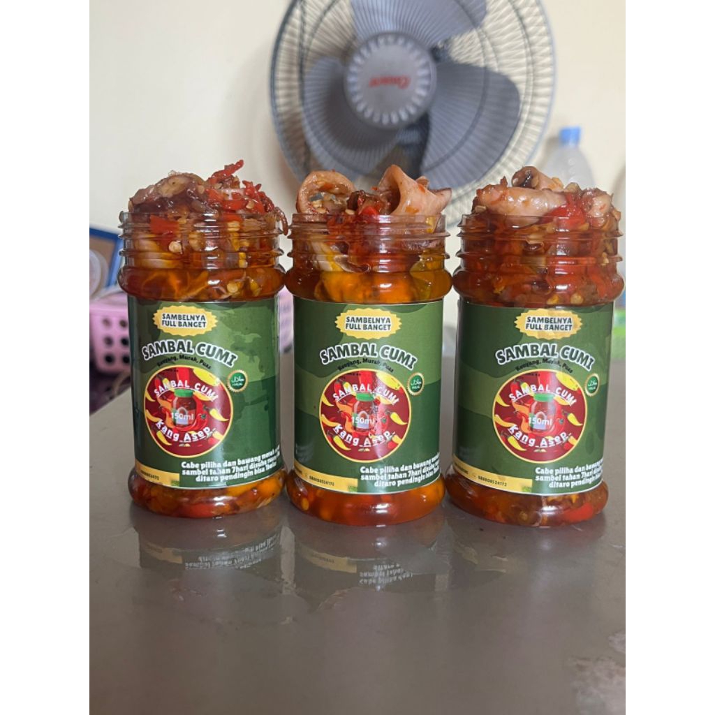 

sambel cumi kang asep 150gram