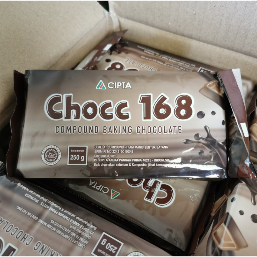

CHOCC 168 24pcs x 250gram / COKELAT BATANG CHOCC 168 24pcs x 250gram